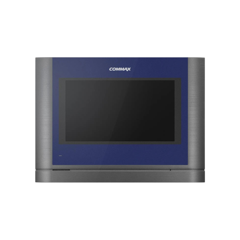 Відеодомофон Commax CDV-704MA 7'', Синій + Темний Сріблястий-