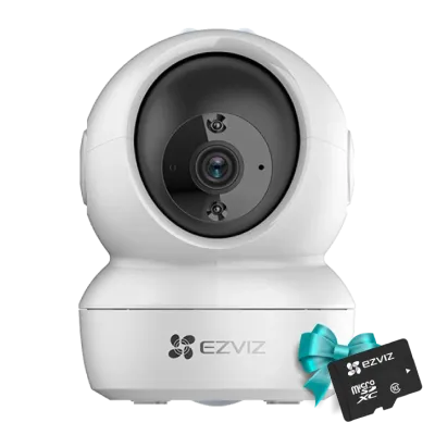 Комплект камера Ezviz H6c + карта памяти CS-CMT-CARDT32G-D