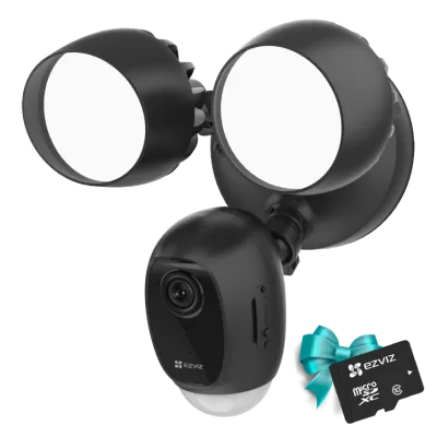 Комплект камера Ezviz LC1C black + карта памяти CS-CMT-CARDT32G-D