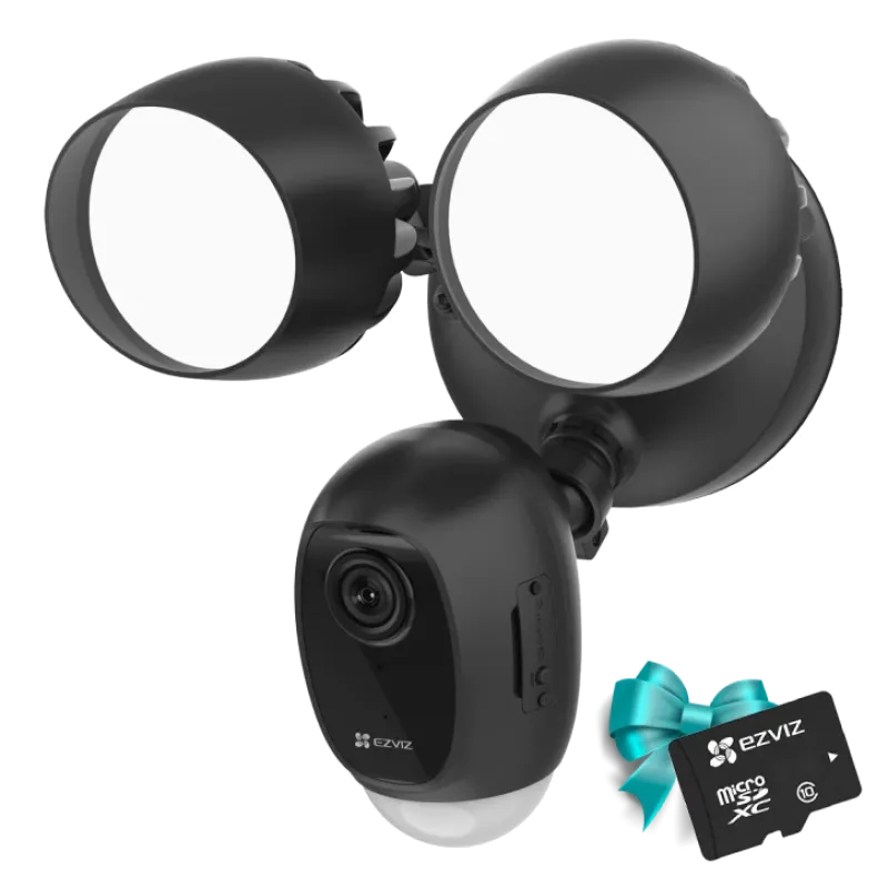 Комплект камера Ezviz LC1C black + карта памяти CS-CMT-CARDT32G-D
