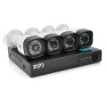 Комплект видеонаблюдения Outdoor 015-4-2MP Pipo (4 уличных камеры, кабеля, блок питания, видеорегистратор APP-Xmeye)