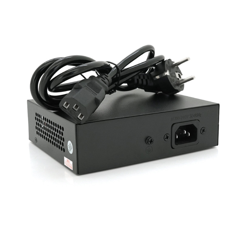 4х портовый PoE Full Gigabit коммутатор ONV-H3064P, 4xPoe1000Мбит + 2х1000 Мбит, IEEE802.3af/at , общая мощность 65 Вт