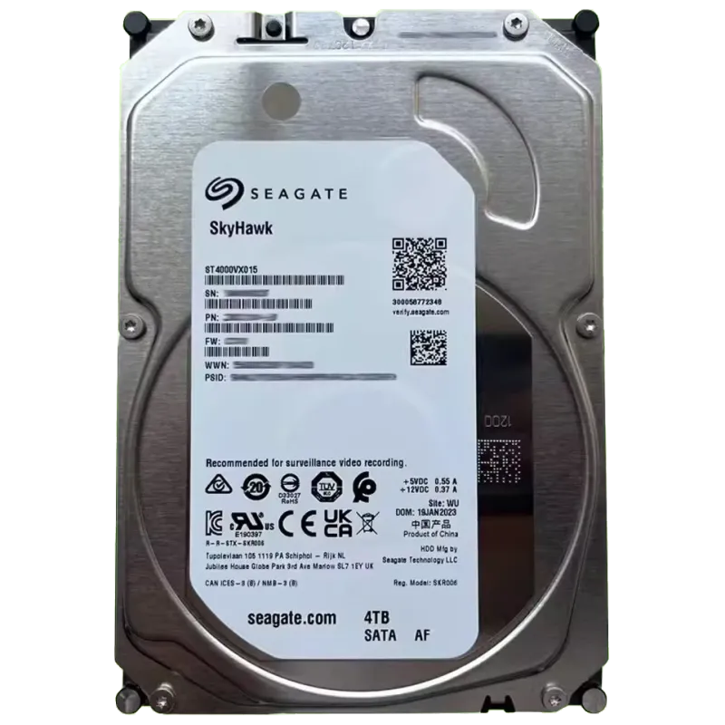 Жорсткий диск внутрішній SEAGATE SkyHawk ST4000VX015 4Тб-