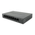 Коммутатор POE Mercury MS08CP с 7 портами POE + 1 порт UP-Link 100Мбит, БП в комплекте, Q18