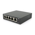 Комутатор POE 48V Mercury S105P 48V 5 портів Ethernet 10/100 Мбіт / сек, БП в комплекті, BOX Q200-