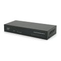 POE коммутатор Merlion 8 POE 10/100+2 RJ45 10/100 внешний блок питания 52V 1,85A