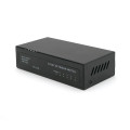 POE коммутатор Merlion 4 POE 10/100+1 RJ45 10/100 внешний блок питания 52V 0,92A
