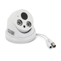 1.3MP AHD камера H-801, купольная пластик c мощной подсветкой 3.6мм
