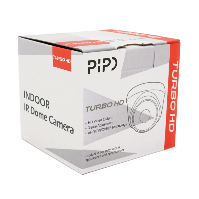 2MP мультиформатная камера PiPo в пластиковом куполе PP-D1C06F200ME 2,8 (мм)