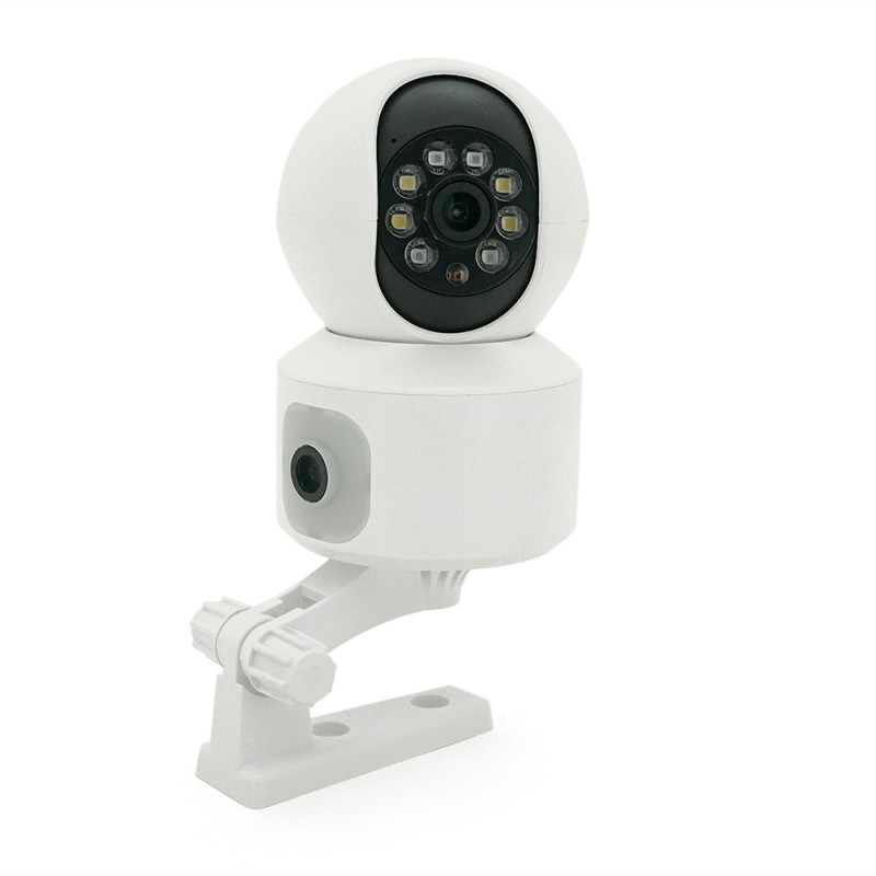 2+2 Мп Wi-Fi видеокамера внутренняя с двумя объективами SD/карта PiPo PP-IPC28D2MP15 PTZ 2.8mm ICSee