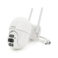 4+4Мп Wi-Fi відеокамера з двома об'єктивами вулична SD/картка PiPo PP-IPC33D4MP20 PTZ 2.8mm ICSee-
