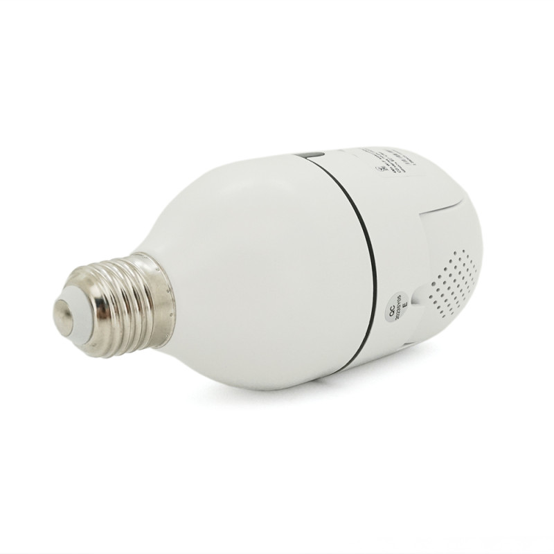 4Мп Wi-Fi видеокамера уличная-внутренняя SD/карта PiPo PP-IPC30D2MP15 PTZ 2.8mm под цоколь Е27 ICSee