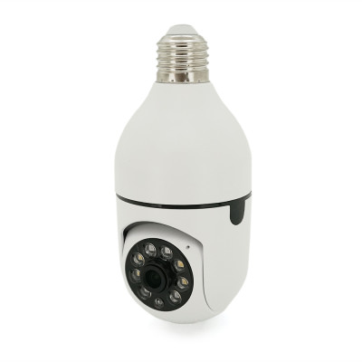 4Мп Wi-Fi видеокамера уличная-внутренняя SD/карта PiPo PP-IPC30D2MP15 PTZ 2.8mm под цоколь Е27 ICSee