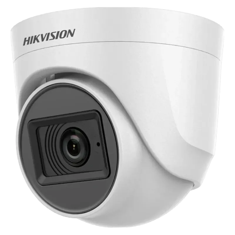 Turbo HD видеокамера Hikvision DS-2CE76H0T-ITPFS 5МП (2.8мм) с микрофоном