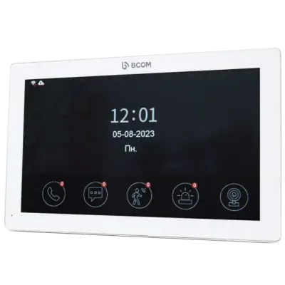 Відеодомофон BCOM BD-1070FHD/T White