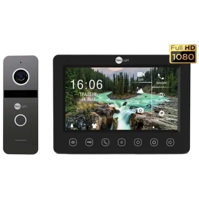 Комплект монитор KAPPA + HD + панель SOLO FHD Neolight NeoKIT FHD Pro B/GRAPHITE