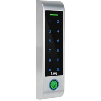 Автономный контроллер доступа со встроенным считывателем Via Security VTA-12KFM/E+M WF