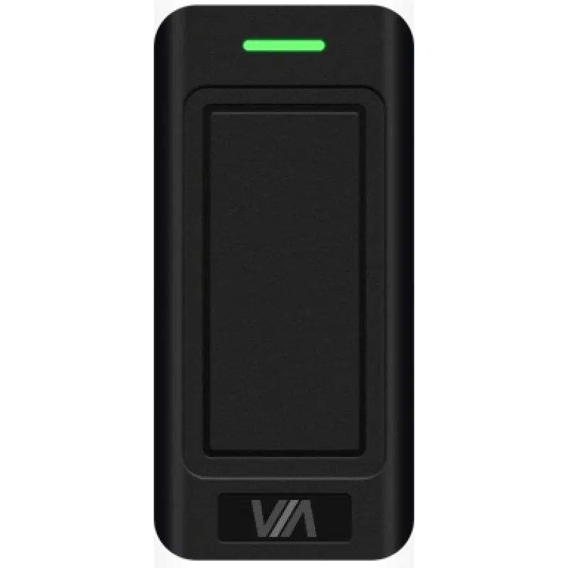 Автономний контролер доступу з вбудованим зчитувачем Via Security VSA-11P/E Black-