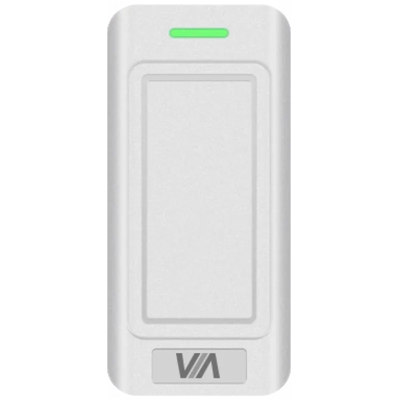 Автономний контролер доступу з вбудованим зчитувачем Via Security VSA-11P/E White-