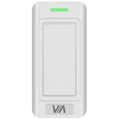 Автономний контролер доступу з вбудованим зчитувачем Via Security VSA-11P/M White