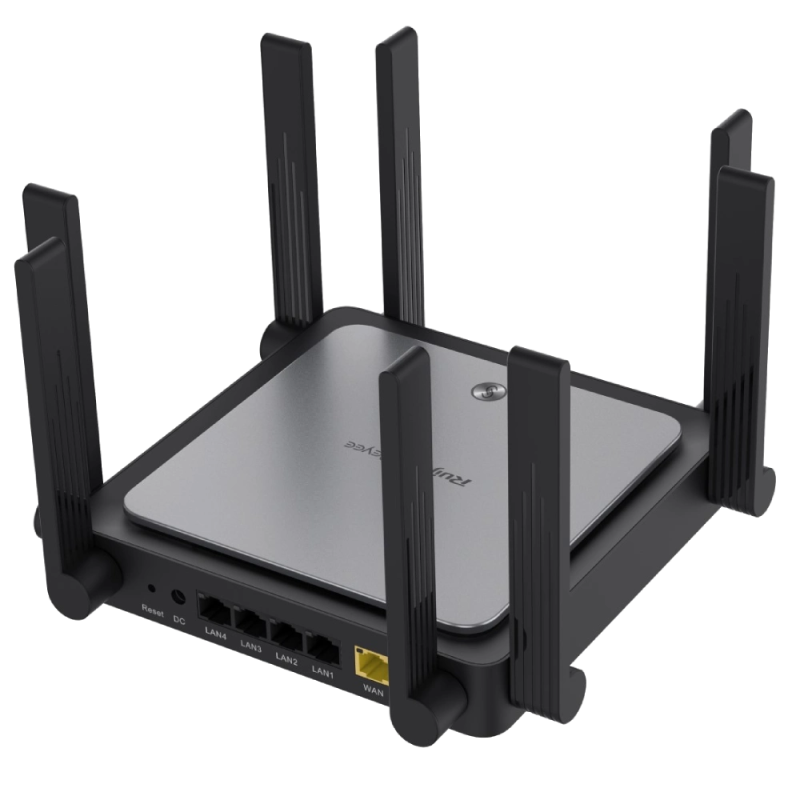 Беспроводной Wi-Fi 6 маршрутизатор серии Ruijie Reyee RG-EW3200GX PRO, 190 х 190 х 41 мм