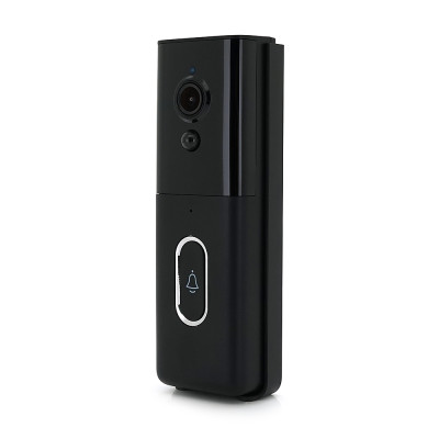 Автономный уличный/внутренний Видеозвонок 2MP YOSO DoorVision-WIFI-02-2 Tuya . на батареях 18650 . WIFI . запись на SD карту. Черный ( батареи не вход