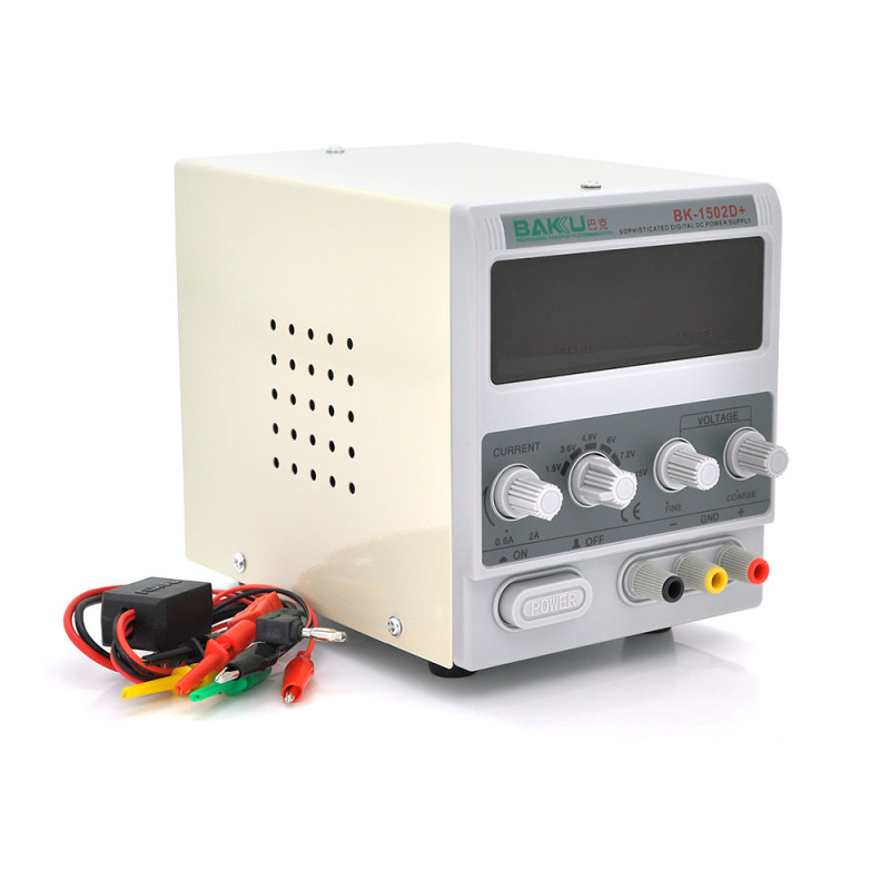 Блок питания с цифровой индикацией BAKKU BK 1502D+