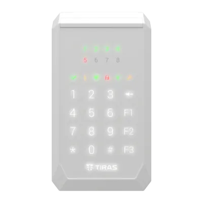 Клавіатура  Tiras K-PAD8 (white)