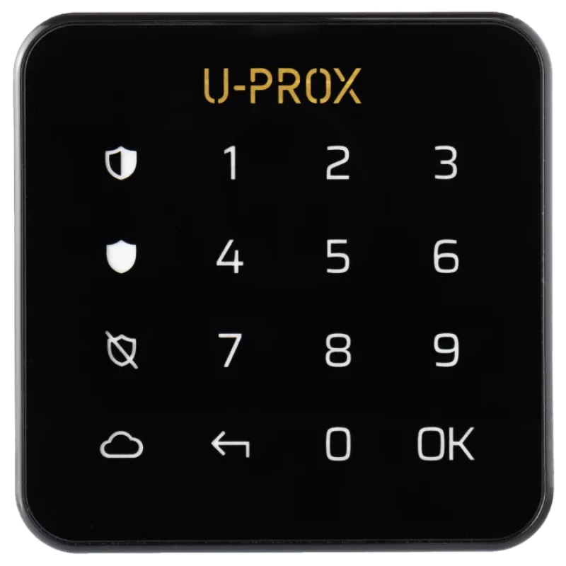 Бездротова сенсорна клавіатура для однієї групи U-Prox Keypad G1 Black-