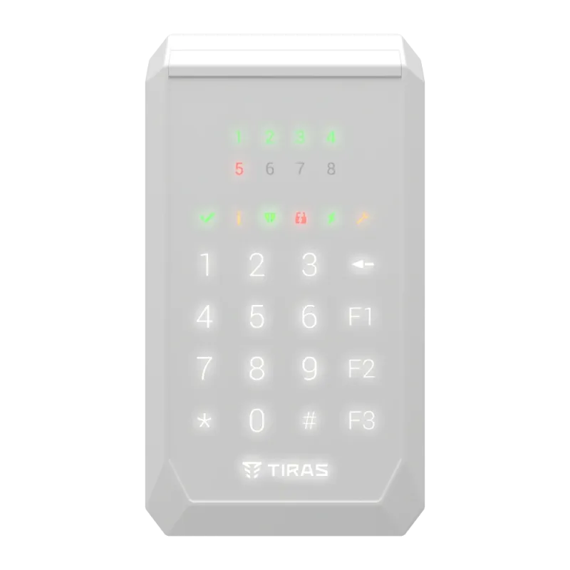Клавіатура Тірас Tiras K-PAD8+(white)-
