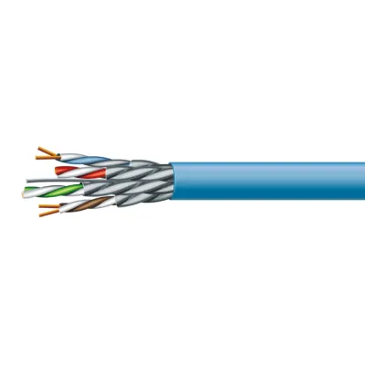 Кабель кручена пара ЗЗКМ Cat. 6 A U/FTP LSZH 4х2х23 AWG (к) бухта 500м.