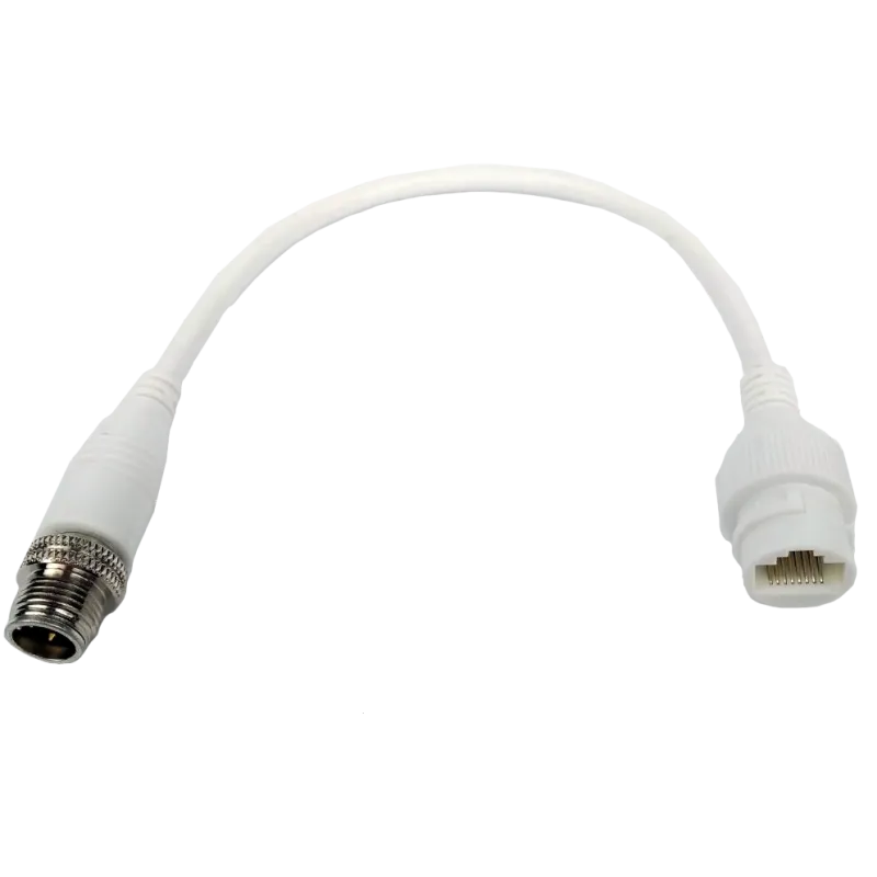 Перехідник AE-MC1043-0.2(RJ45 to M12D4M)-