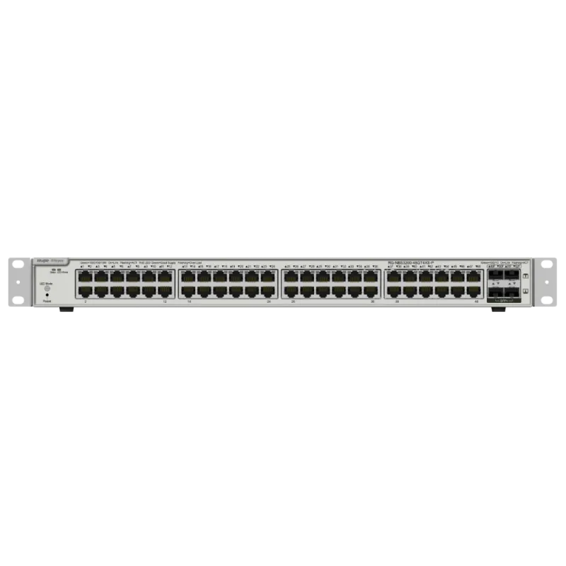 Коммутатор 48 портов управляемый Ruijie Reyee RG-NBS3200-48GT4XS-P L2 POE