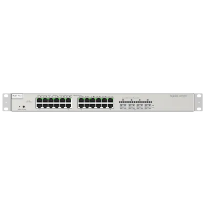 Коммутатор 24 порта управляемый Ruijie Reyee RG-NBS5200-24GT4XS-P L3 POE