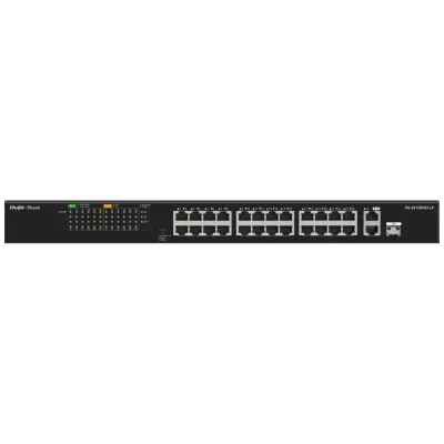 Коммутатор 26 портов неуправляемый Ruijie Reyee RG-ES126FGS-LP PoE