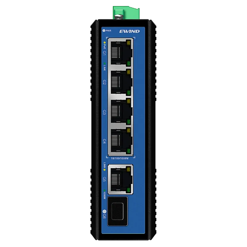 Коммутатор 6 портов неуправляемый Ewind EW-PIS1806F-4GE PoE