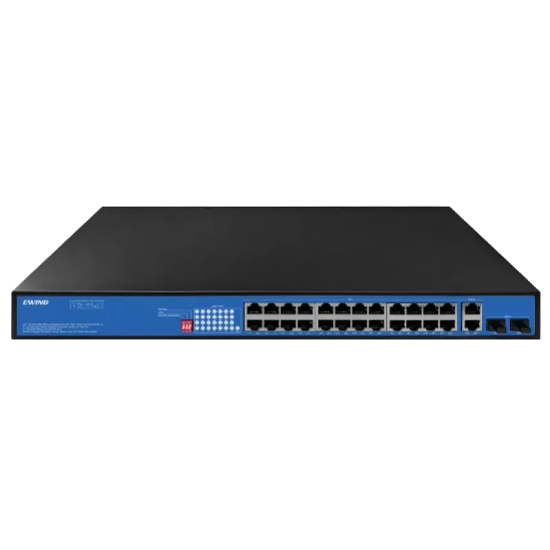 Коммутатор 28 портов неуправляемый Ewind EW-S1928CG-AP POE
