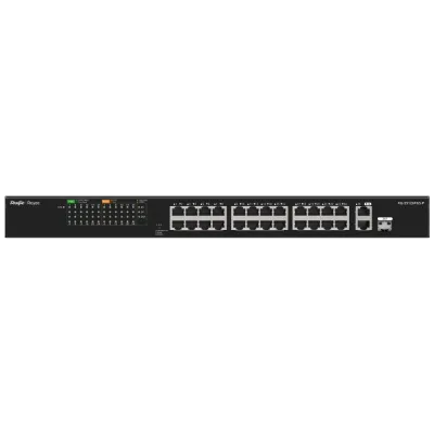 Коммутатор 26 портов неуправляемый Ruijie Reyee RG-ES126FGS-P PoE