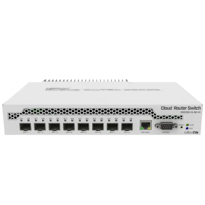 Коммутатор 8 портов управляемый MikroTik CRS309-1G-8S+IN 10G SFP+
