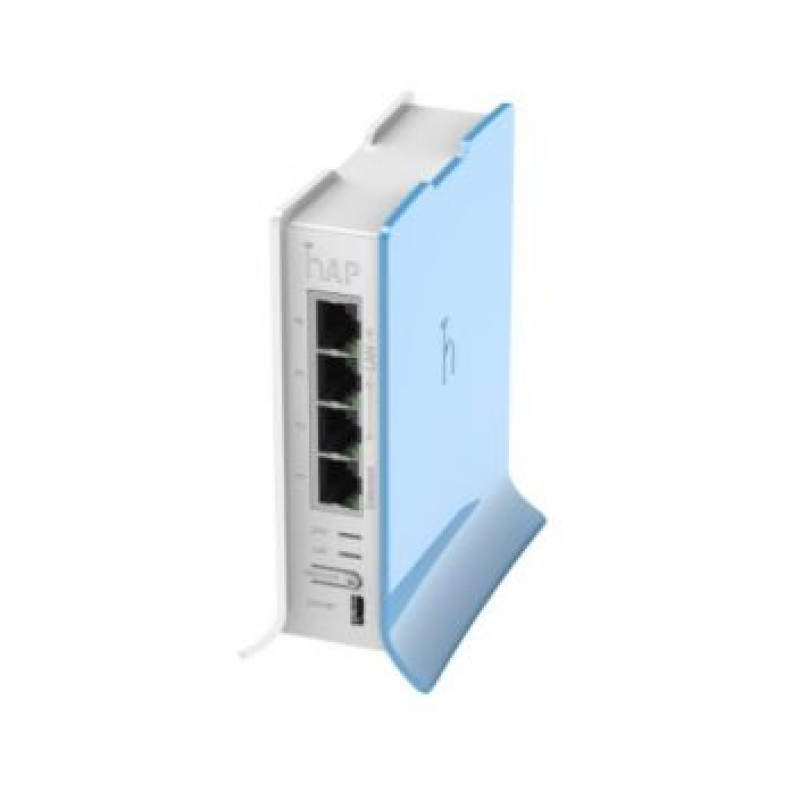 2.4GHz Wi-Fi точка доступу з 4-портами Ethernet для домашнього використання MikroTik hAP liteTC (RB941-2nD-TC)-