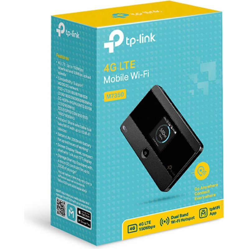 TP-Link M7350 – Компактный 4G/3G Роутер для Высокоскоростного Интернета