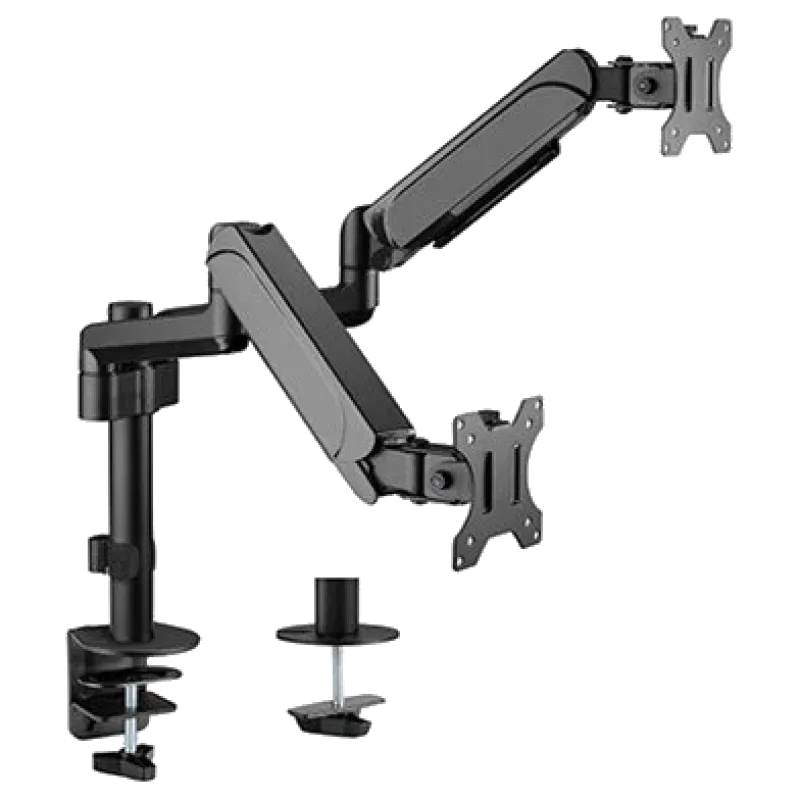 Кронштейн для монітора Gembird MA-DA2P-01 17-32" 9 кг-