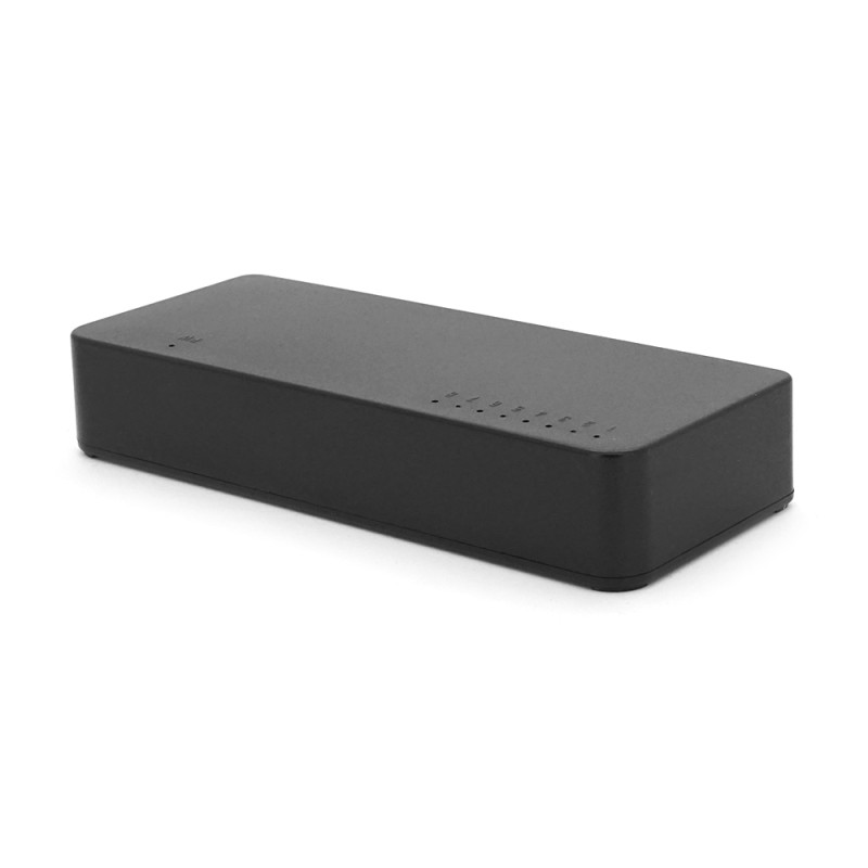 Коммутатор Merlion MG1008 8 портов Ethernet 10/100/1000 Мбит/сек. пластик DC 5V. Блок питания в комплекте