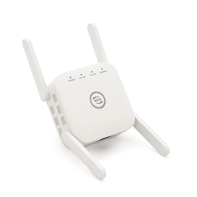 Усилитель WiFi сигнала с 4-мя встроенными антеннами LV-AC24, питание 220V, 4X300Mbps, IEEE 802.11b/g/n/ac, 2.4-5GHz, MTK7628KN, BOX