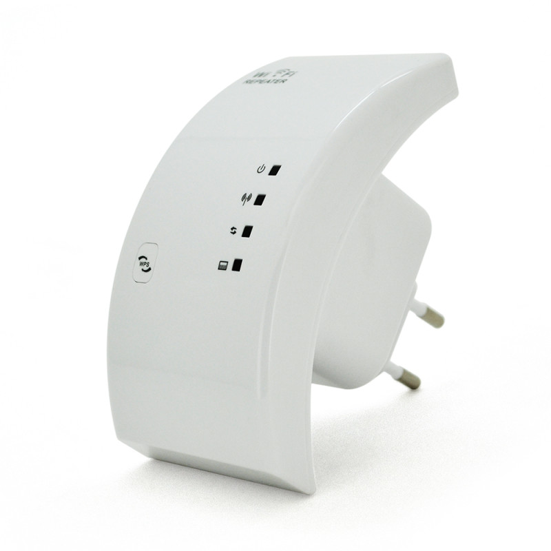 Підсилювач WiFi сигналу з вбудованою антеною LV-WR01, живлення 220V, 300Mbps, IEEE 802.11b / g / n, 2.4-2.4835GHz, BOX-