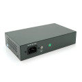Комутатор POE SICSO 48V з 8 портами POE 100Мбіт + 2 порт Ethernet (UP-Link) 100Мбіт, з посил. сигн. до 250м, корпус-метал, Silver, БП вбудований, Q30-