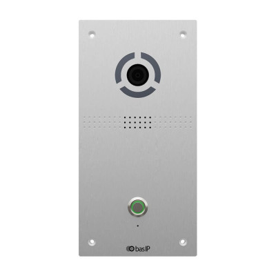 IP панель виклику Bas-IP AV-04FD silver для IP-домофонів