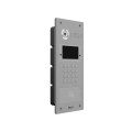 Багатоабонентська IP панель виклику Bas-IP AA-07BD silver зі зчитувачем UKEY для IP-домофонів-