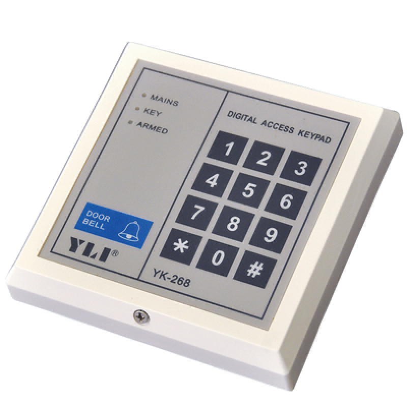 Кодова клавіатура Yli Electronic YK-268 з сенсорними кнопками-