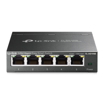 Коммутатор TP-Link EasySmart TL-SG105E 5-портовый управляемый